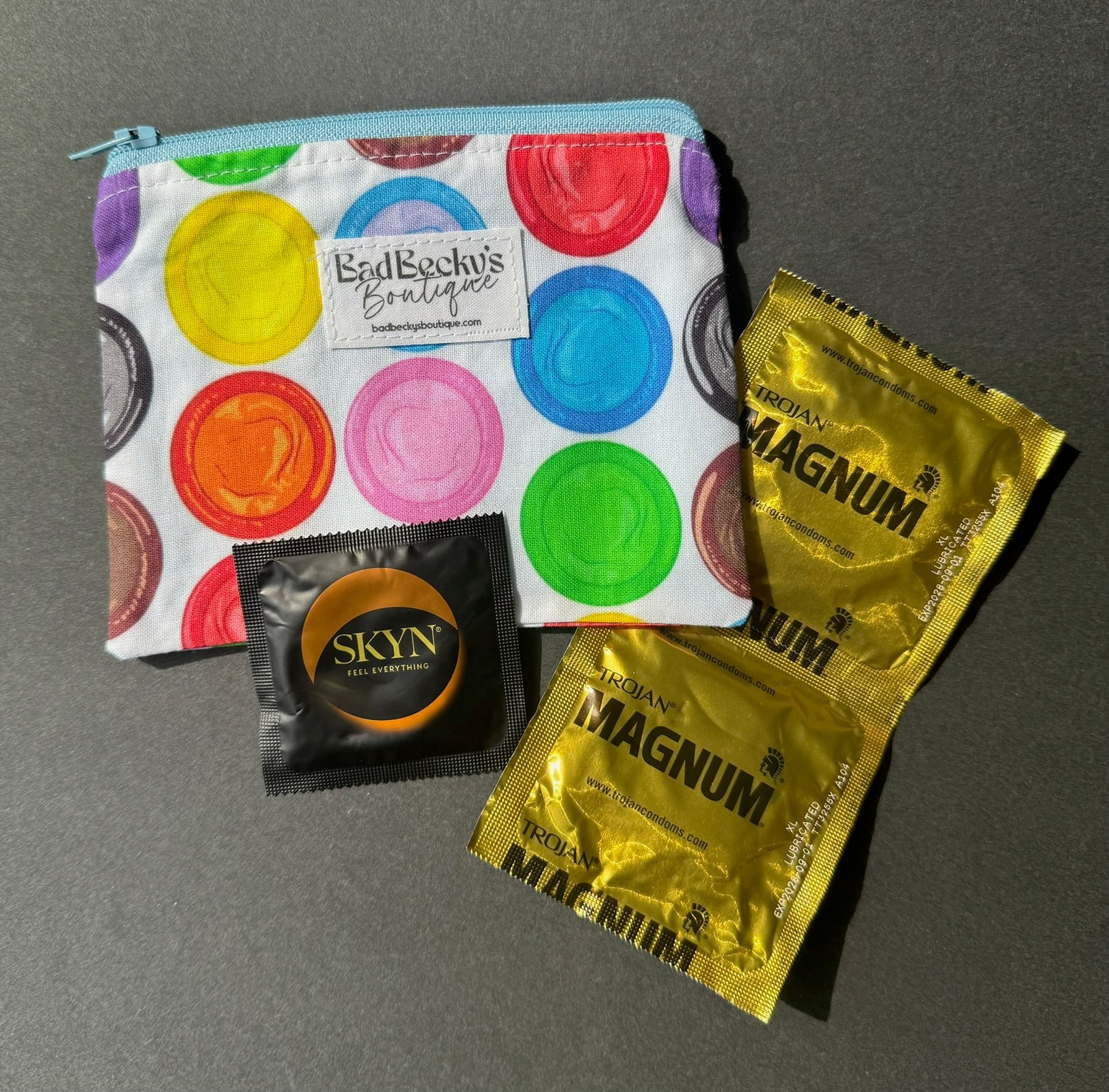 Rainbow / PRIDE Condom Pouch